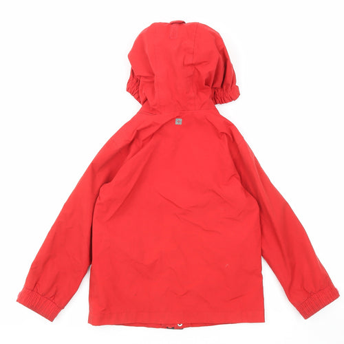 Mountain Warehouse Boys Red Windbreaker Jacket Size 5-6 Years Zip