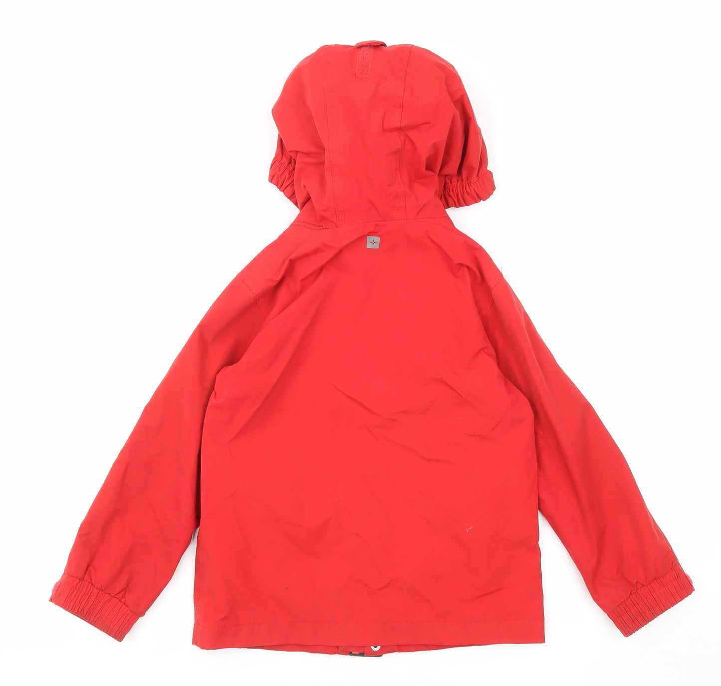 Mountain Warehouse Boys Red Windbreaker Jacket Size 5-6 Years Zip