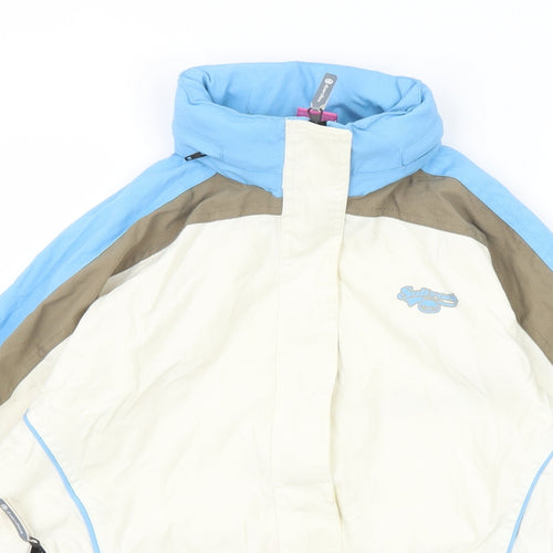 Saltrock Womens Multicoloured Ski Jacket Jacket Size 10 Zip