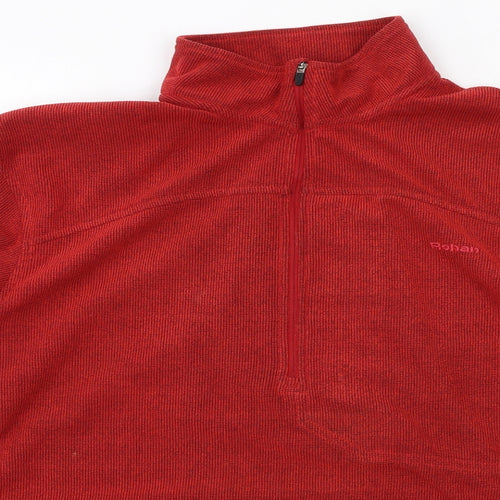 Rohan Mens Red Polyester Pullover Sweatshirt Size L