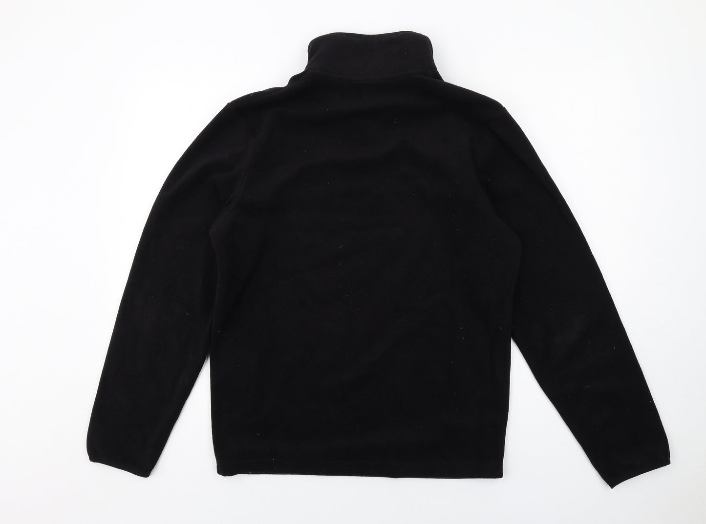 JACK & JONES Mens Black Polyester Pullover Sweatshirt Size M