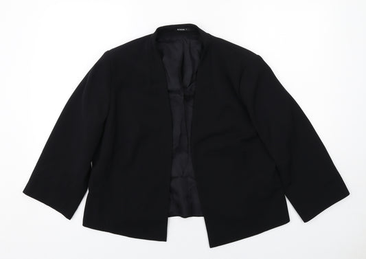 Roman Womens Black Jacket Blazer Size 18