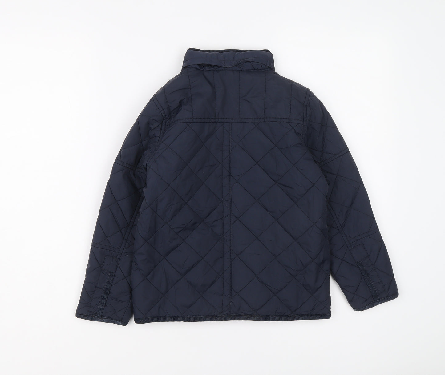 NEXT Boys Blue Quilted Jacket Size 6 Years Snap