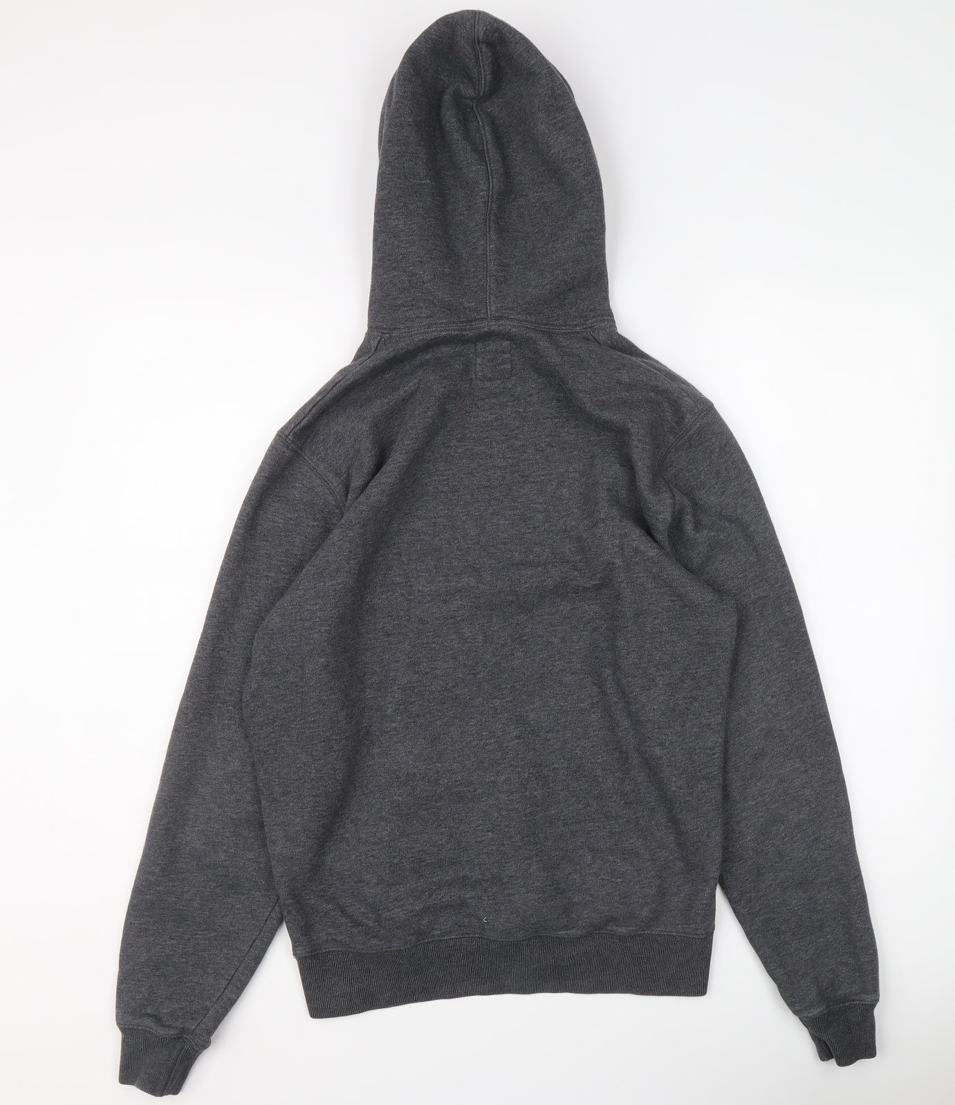 Jack Wills Mens Grey Cotton Pullover Hoodie Size S