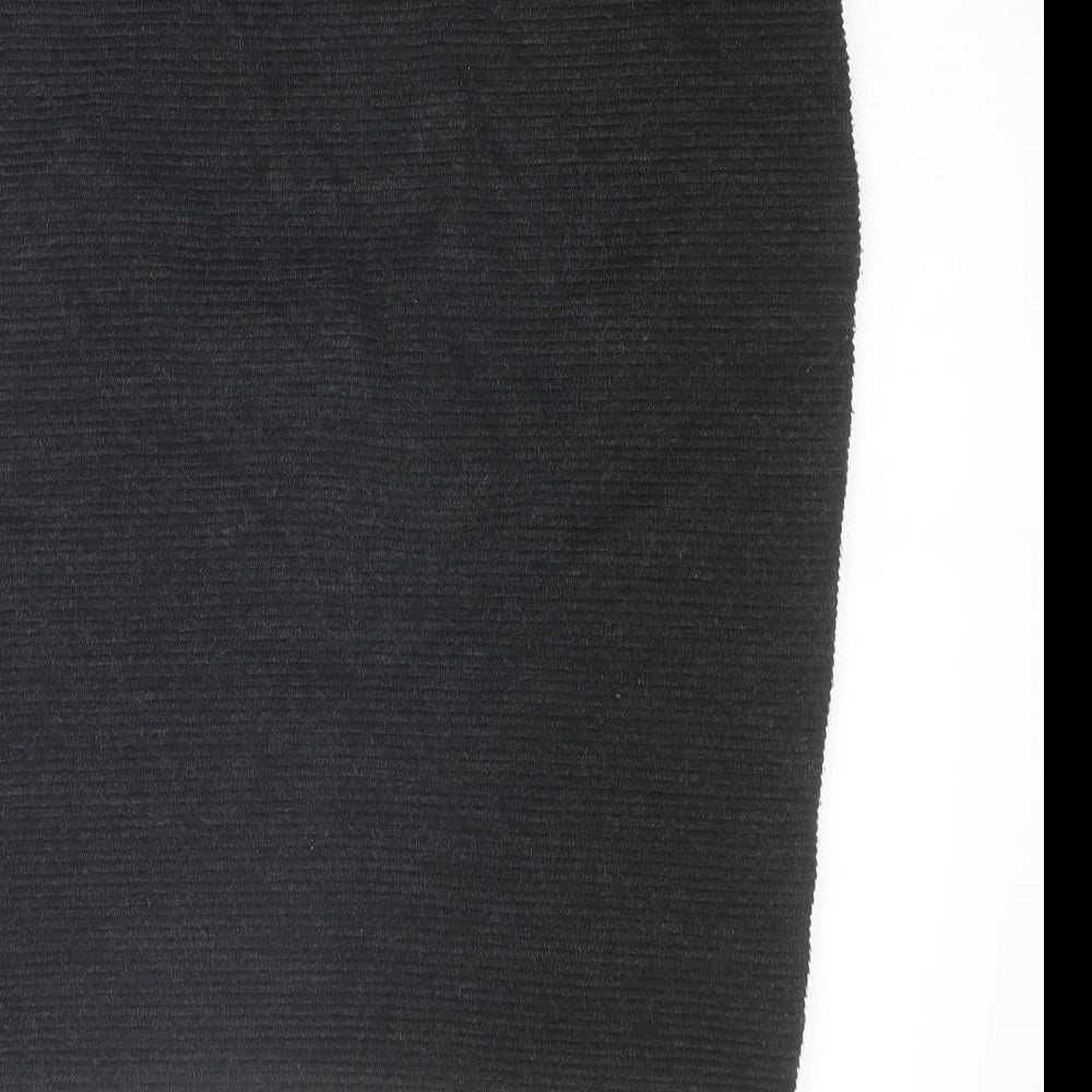Marks and Spencer Womens Black Acrylic Bandage Skirt Size 12