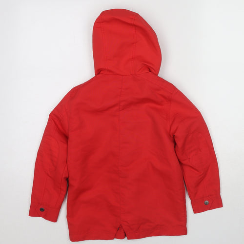 Vertbaudet Womens Red Jacket Size 6 Zip