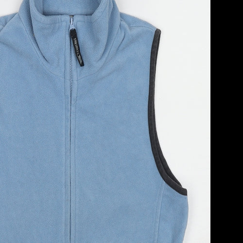Trespass Womens Blue Gilet Jacket Size M Zip