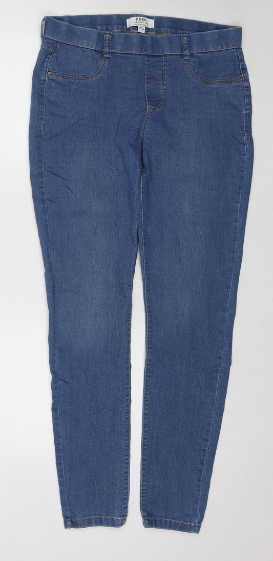 Dorothy Perkins Womens Blue Cotton Jegging Jeans Size 12 Regular