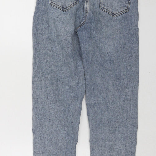 Design Ark Girls Blue Cotton Skinny Jeans Size 11-12 Years Regular Zip