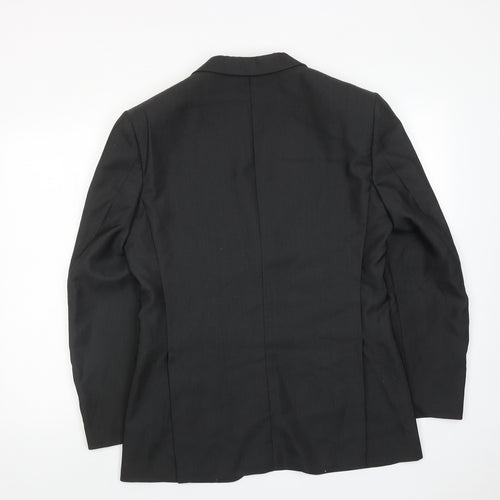 Marc Darcy Mens Grey Polyester Jacket Suit Jacket Size 40 Regular