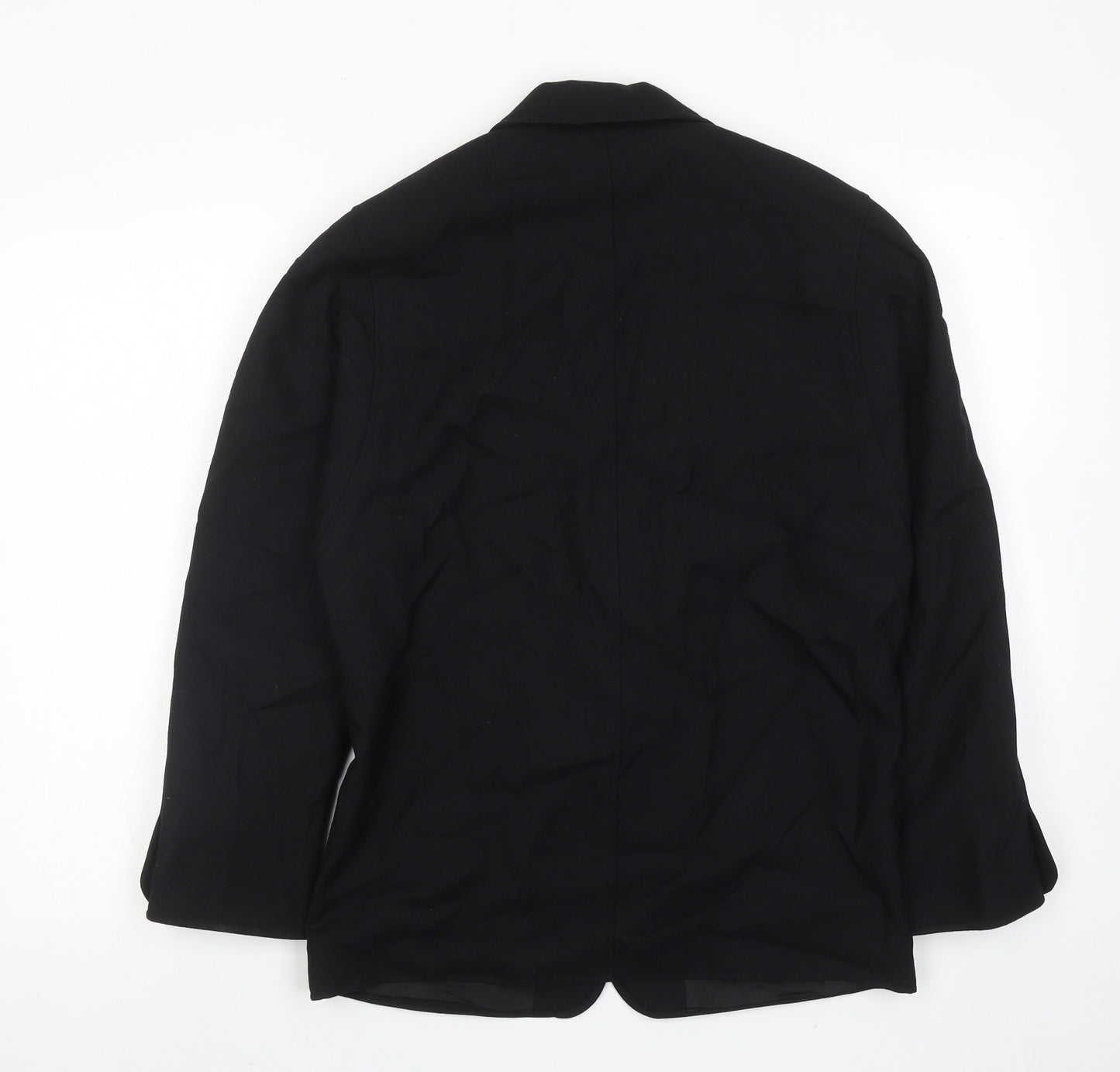 NEXT Womens Black Wool Jacket Suit Jacket Size 8