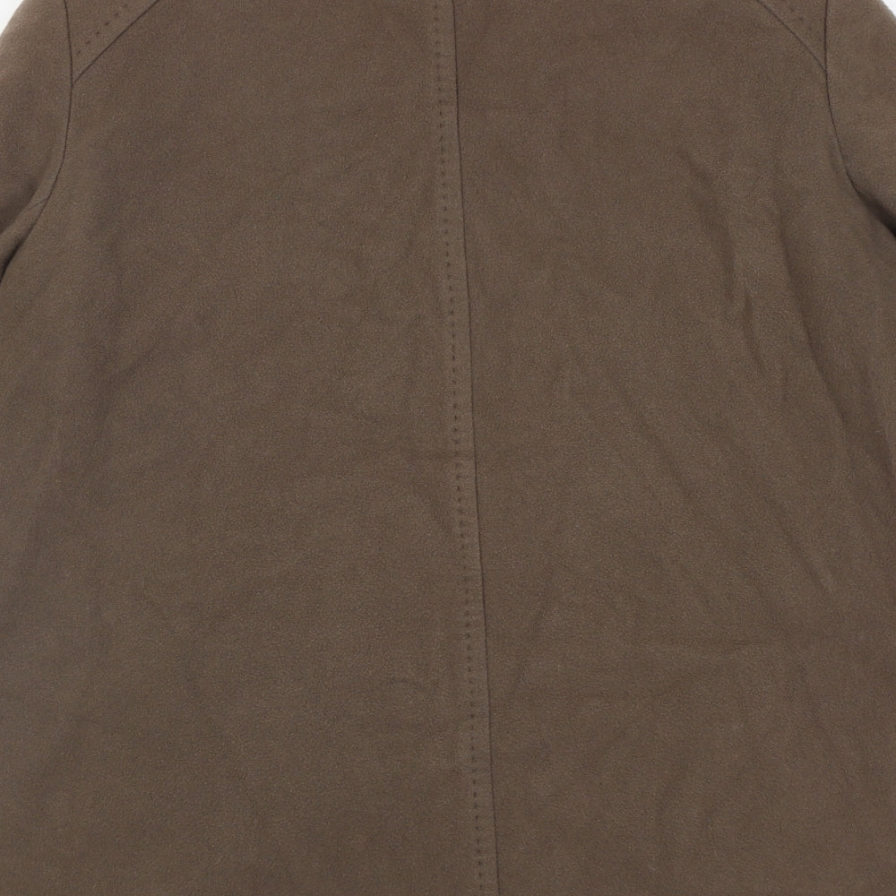 Eastex Womens Brown Jacket Size 14 Button