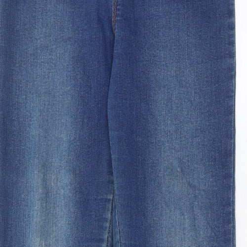 Papaya Womens Blue Cotton Jegging Jeans Size 8 Regular