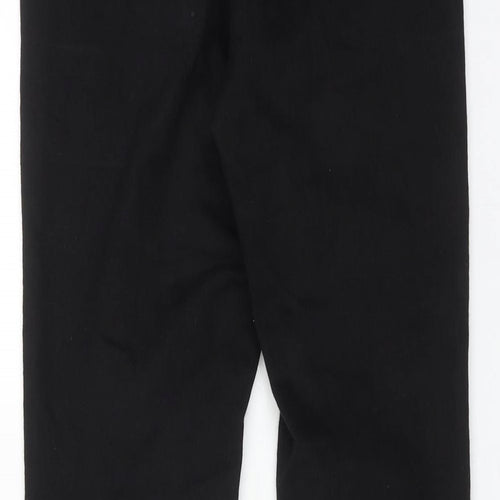 F&F Womens Black Cotton Skinny Jeans Size 8 Regular Zip