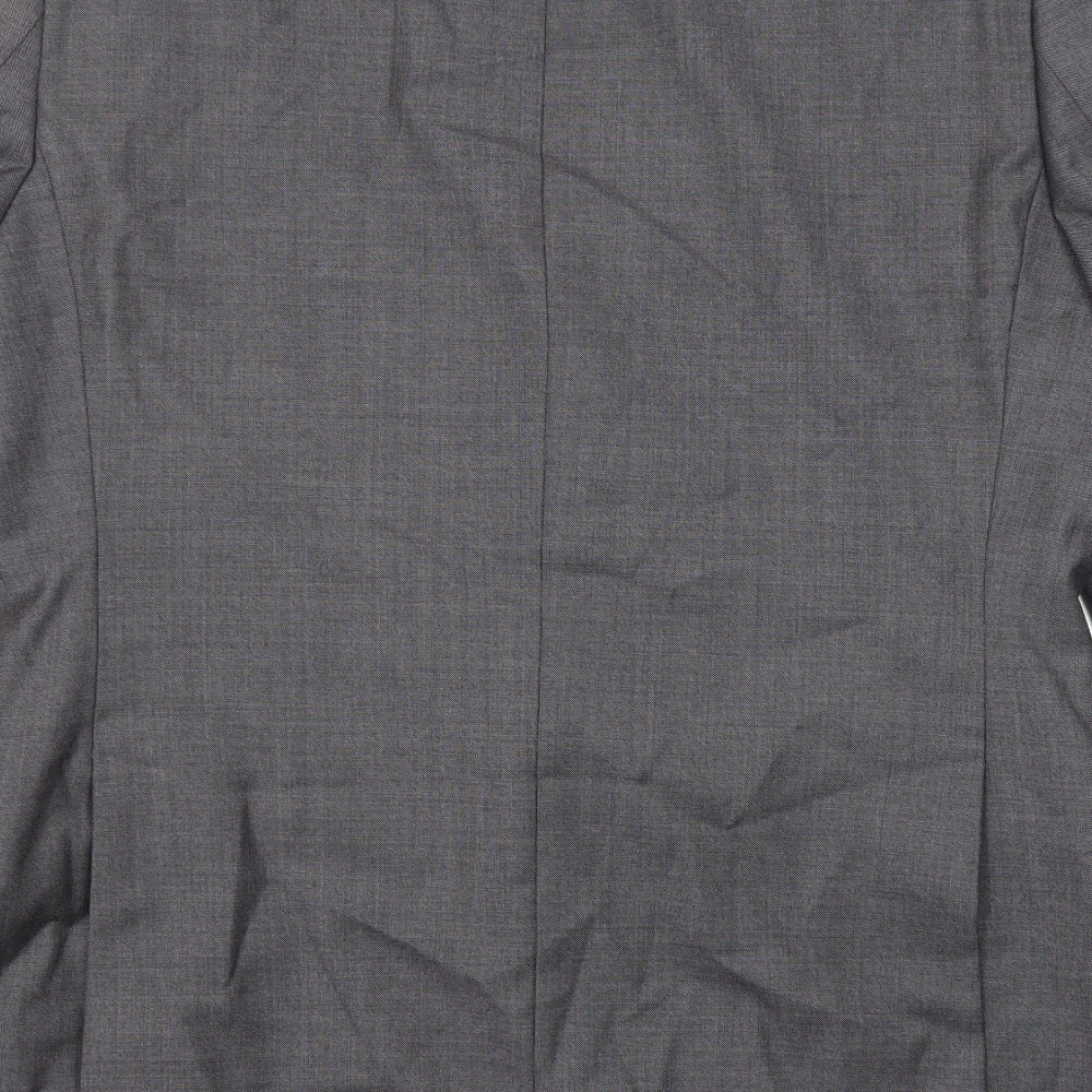 Austin Reed Mens Grey Wool Jacket Suit Jacket Size 42 Regular