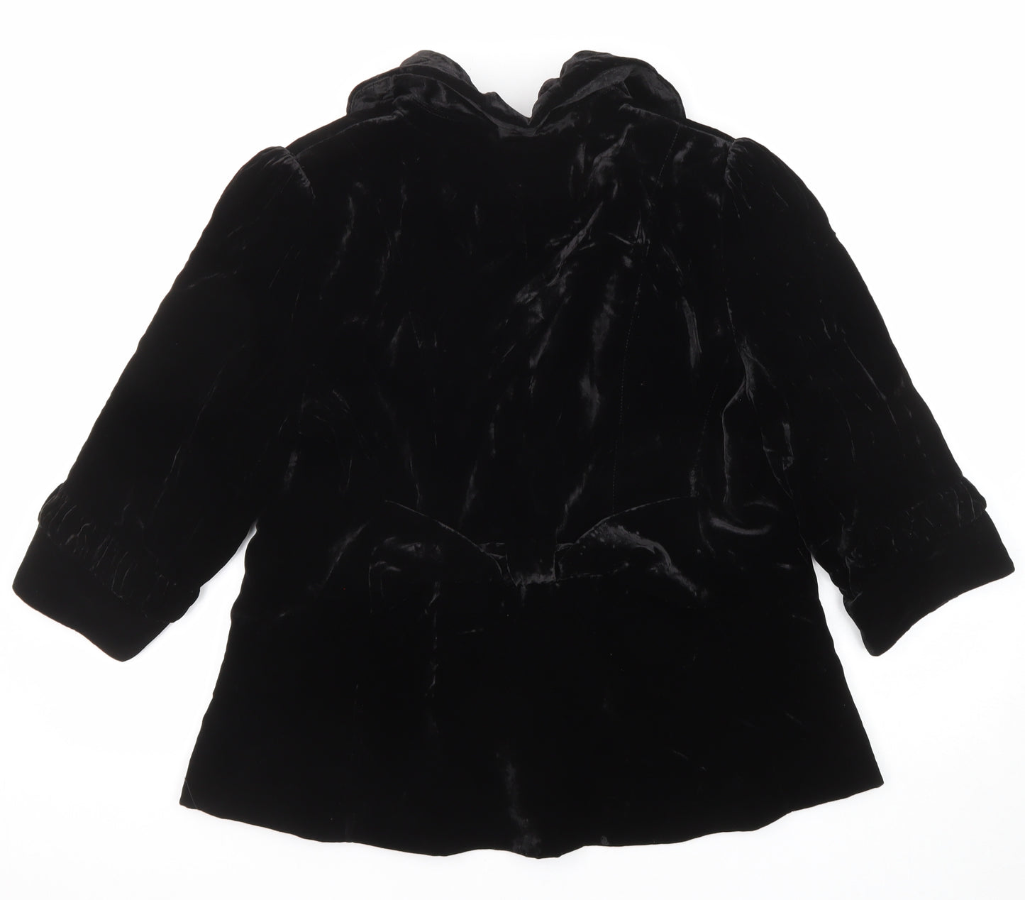 Per Una Womens Black Jacket Size 18 Button