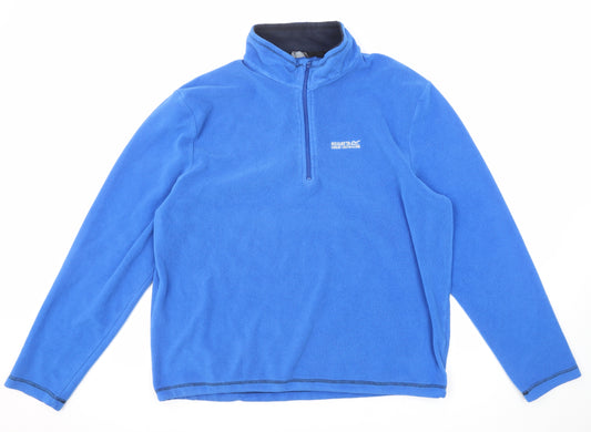 Regatta Mens Blue Polyester Pullover Sweatshirt Size 3XL
