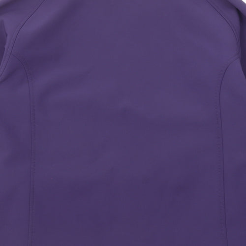 Hi Gear Womens Purple Jacket Size 14 Zip
