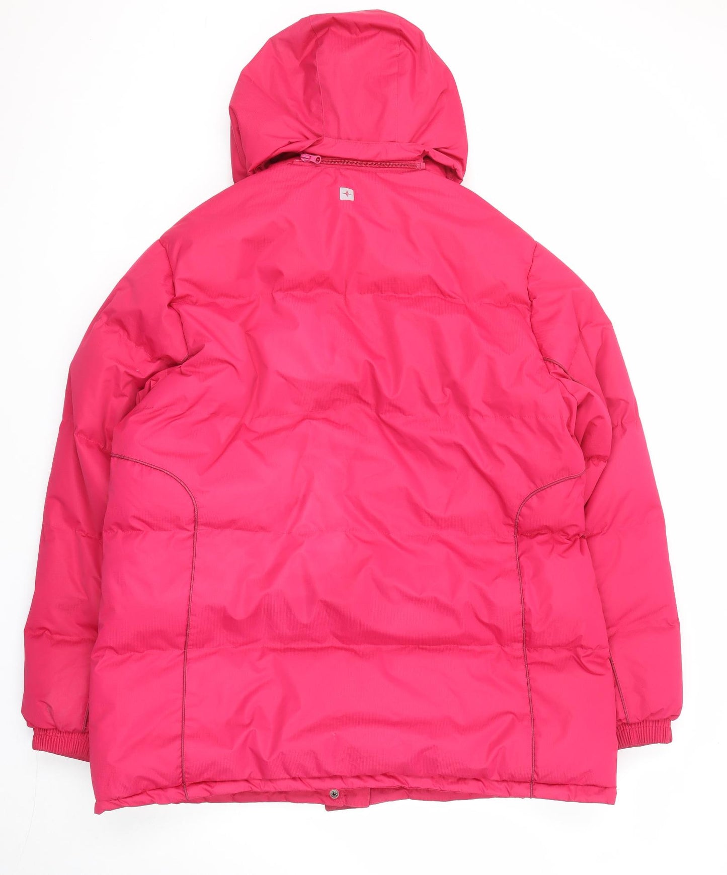 Mountain Warehouse Womens Pink Puffer Jacket Jacket Size 22 Zip