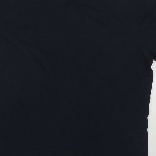 Ted Baker Mens Blue Cotton T-Shirt Size M Round Neck - Label size 3