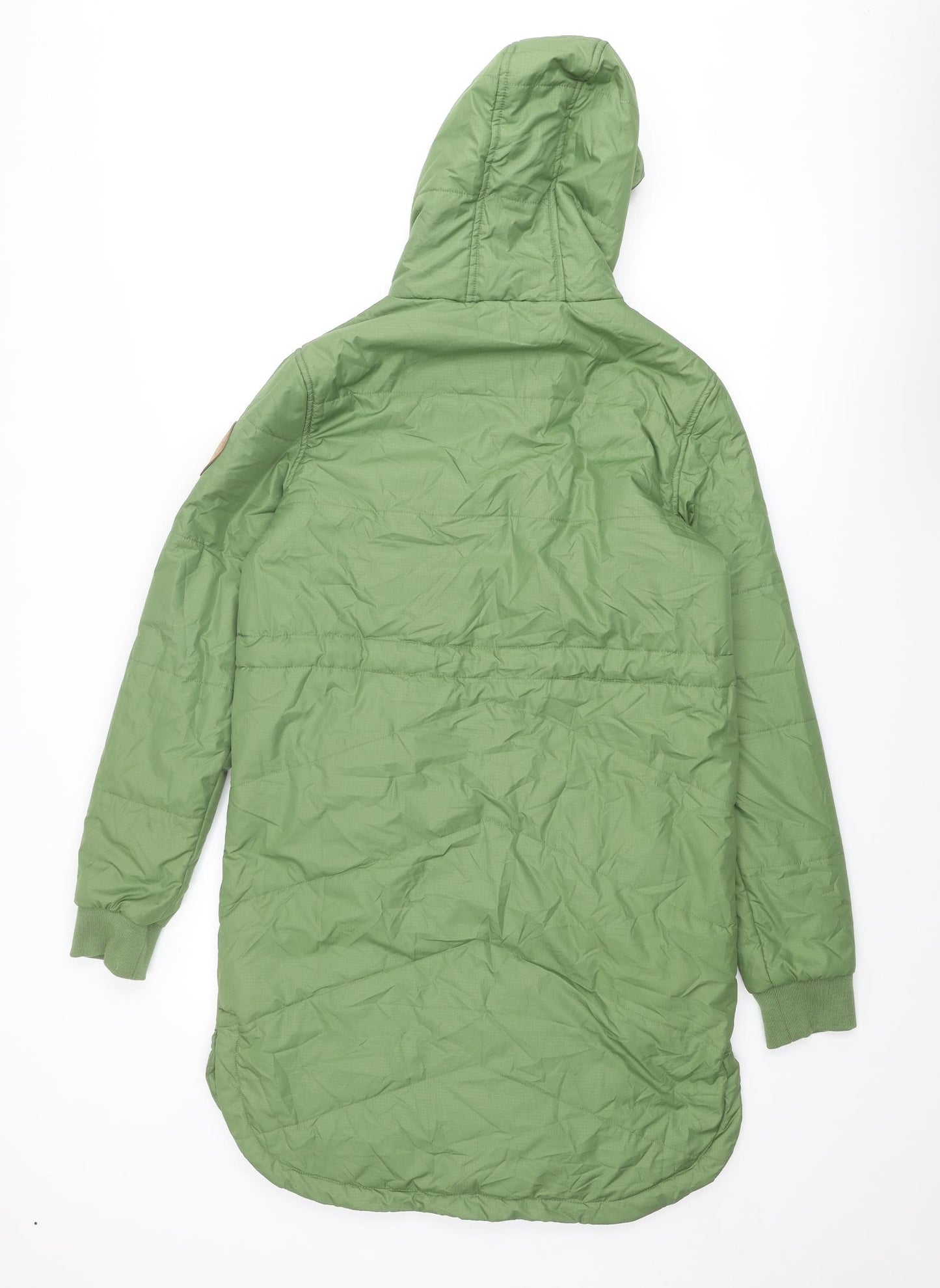 Passenger Womens Green Quilted Coat Size XS Zip