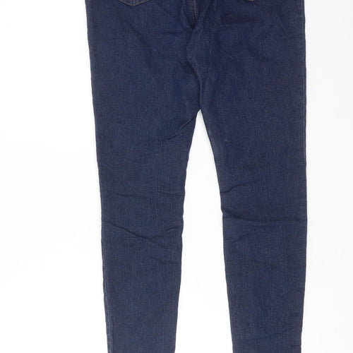 TU Womens Blue Cotton Jegging Jeans Size 8 Regular