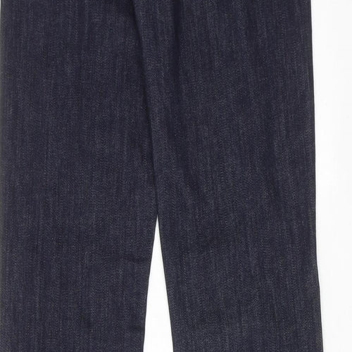 Joe's Jeans Womens Blue Cotton Straight Jeans Size 28 in Regular Zip