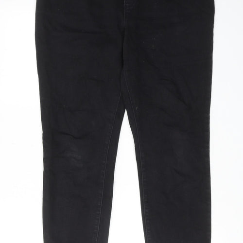 George Womens Black Cotton Jegging Jeans Size 16 Regular
