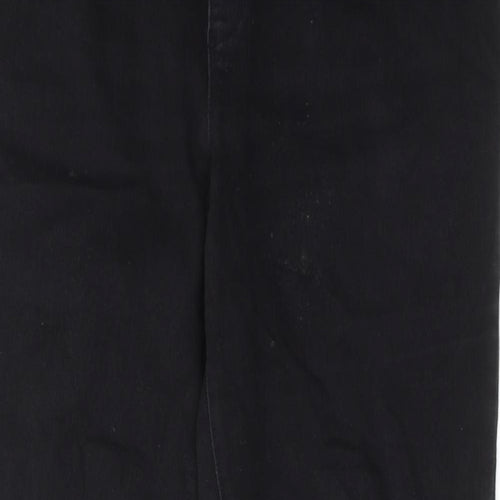 George Womens Black Cotton Jegging Jeans Size 16 Regular