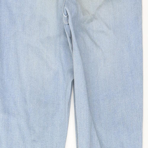 Hollister Womens Blue Cotton Skinny Jeans Size 28 in L28 in Regular Zip