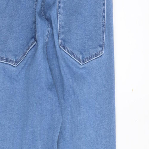 NEXT Womens Blue Cotton Jegging Jeans Size 10 Slim