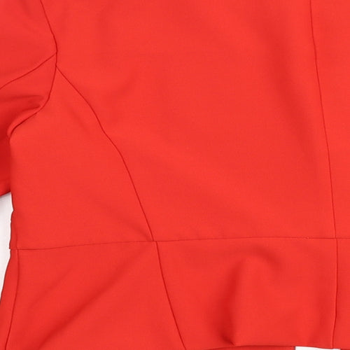 Zara Womens Red Jacket Size S