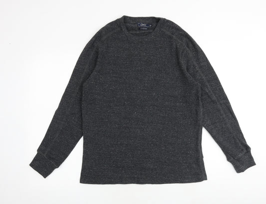 Grayers Mens Grey Polyester Pullover Sweatshirt Size L