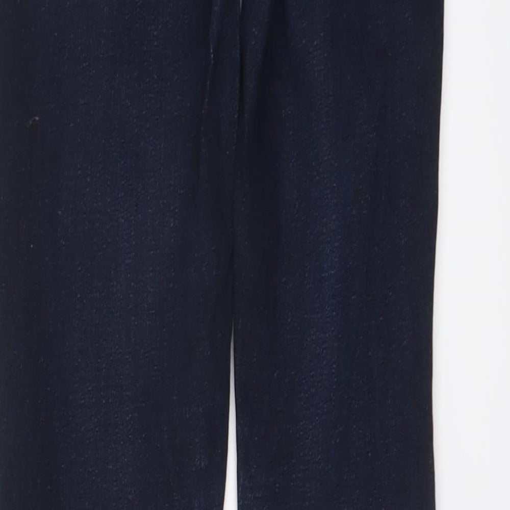 Gap Womens Blue Cotton Skinny Jeans Size 26 in L28 in Regular Button