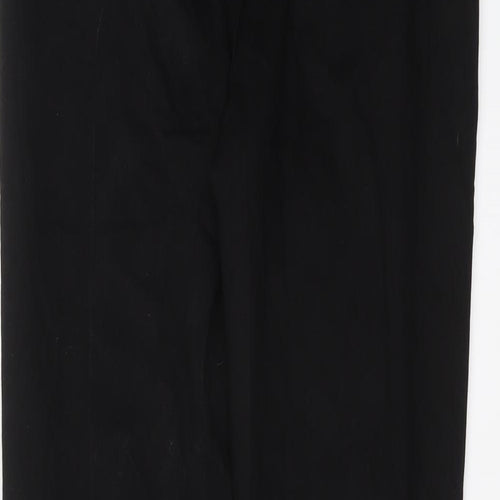 Boohoo Womens Black Cotton Skinny Jeans Size 8 L28 in Regular Button