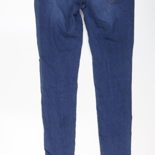 Dorothy Perkins Womens Blue Cotton Jegging Jeans Size 10 L30 in Regular