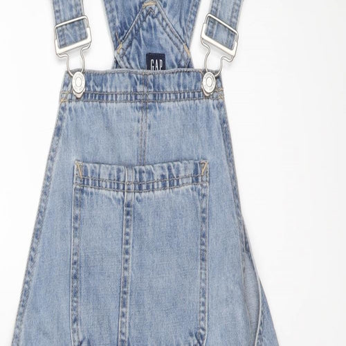 Gap Womens Blue Cotton Dungaree One-Piece Size XS Buckle