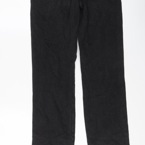 COLLUSION Womens Grey Cotton Straight Jeans Size 24 in L28 in Regular Button