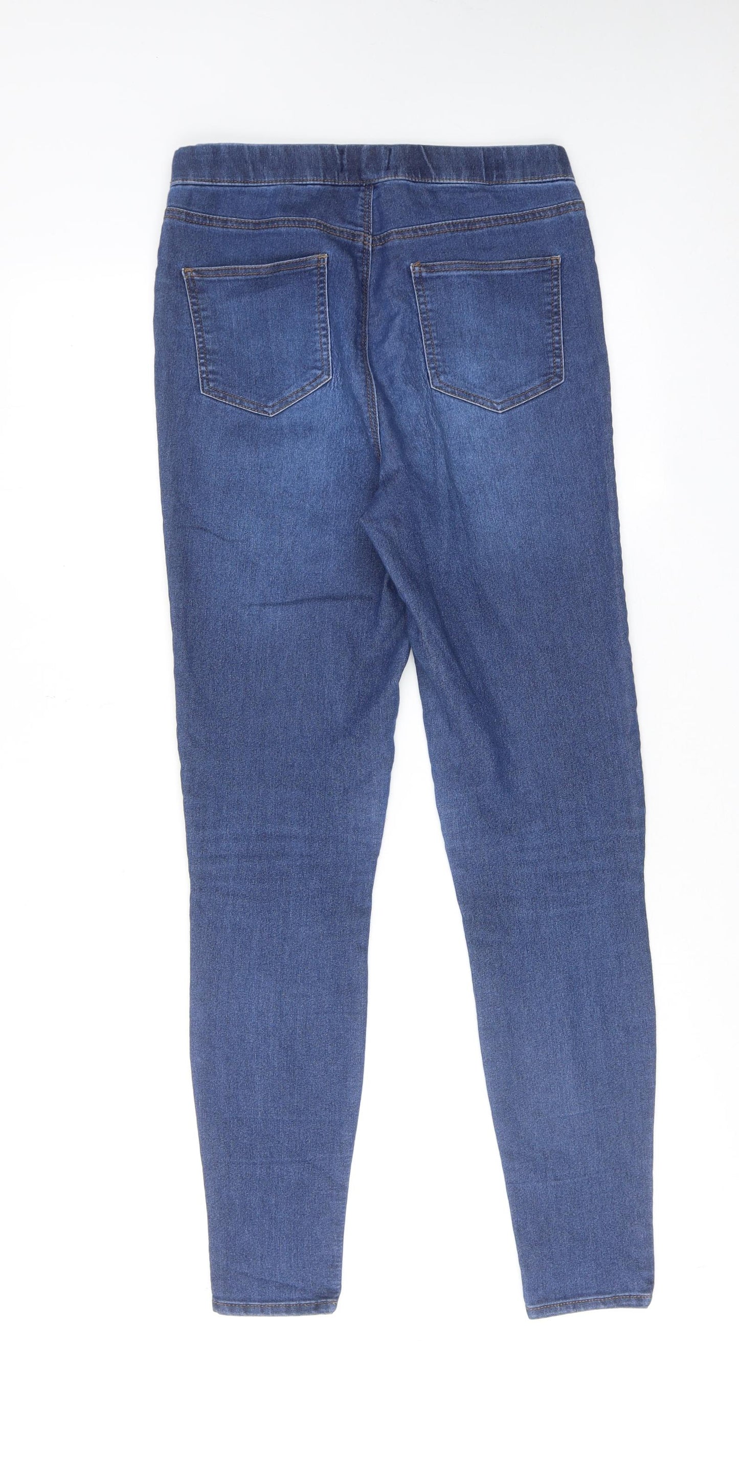 Papaya Womens Blue Cotton Jegging Jeans Size 8 Regular