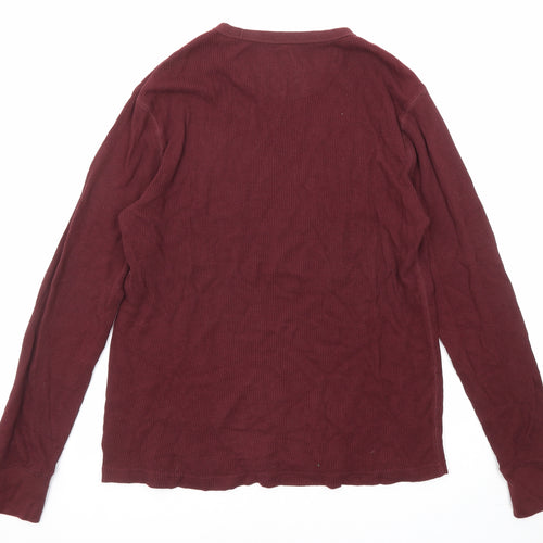 Gap Womens Purple Cotton Pullover Sweatshirt Size M Pullover