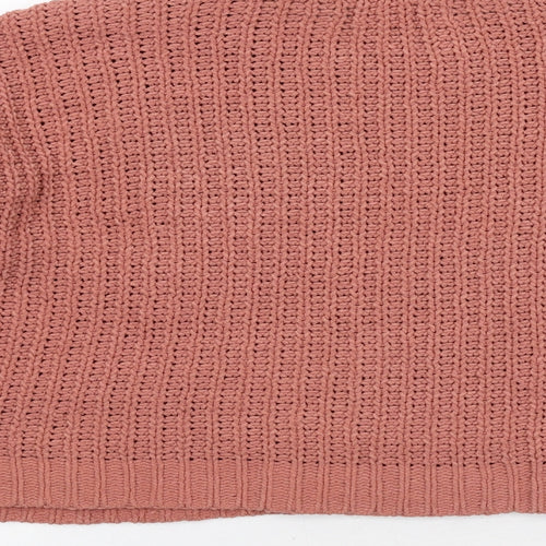 Hollister Womens Pink Round Neck Polyester Pullover Jumper Size S
