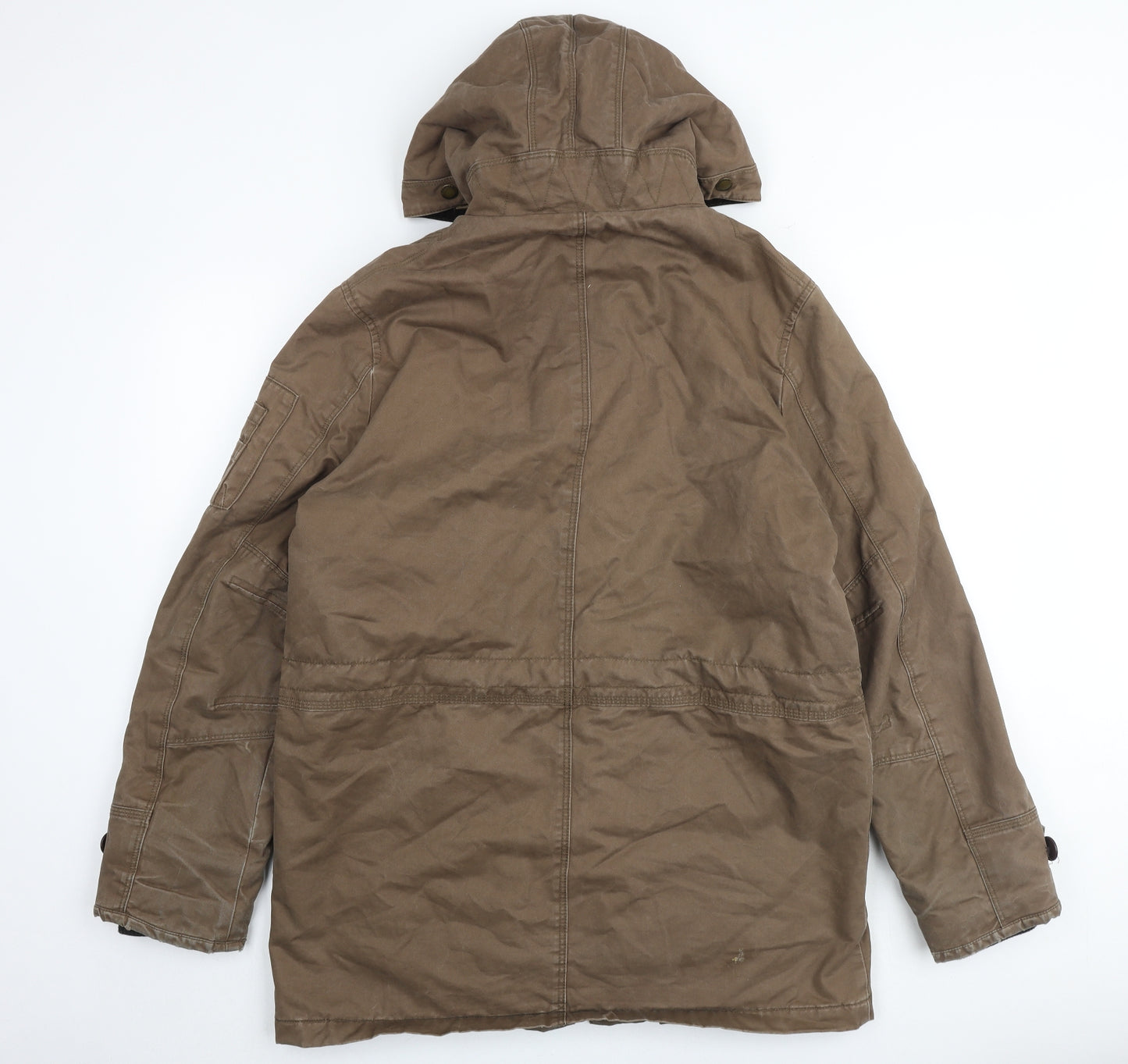 MANTARAY PRODUCTS Mens Brown Jacket Size M Zip