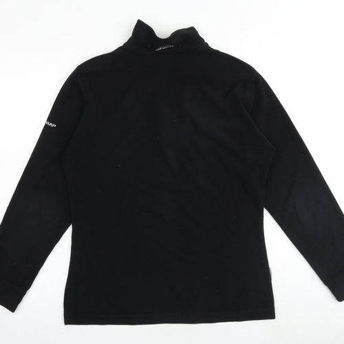 Trespass Womens Black Polyester Pullover Sweatshirt Size M Zip