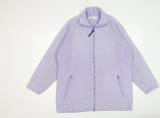 Nuggets Womens Purple Jacket Size M Zip