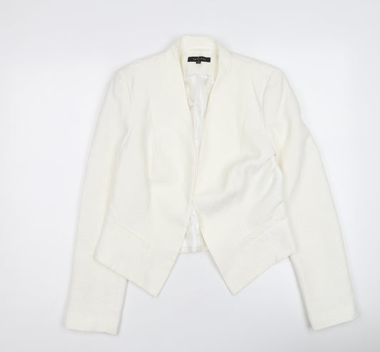 New Look Womens Ivory Jacket Blazer Size 14