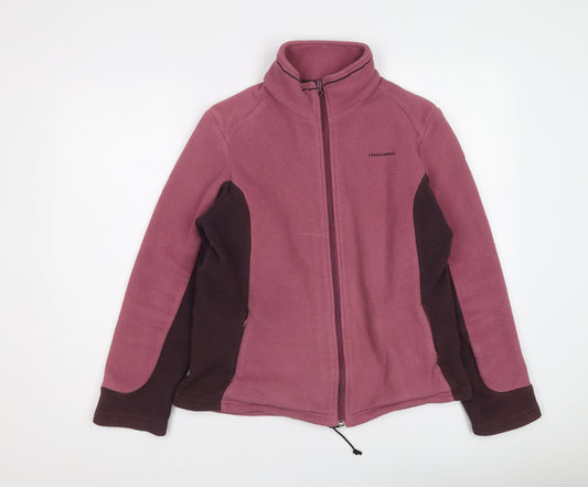 Craghoppers Womens Purple Jacket Size 16 Zip