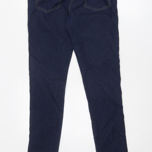 Denim & Co. Womens Blue Cotton Jegging Jeans Size 10 Regular