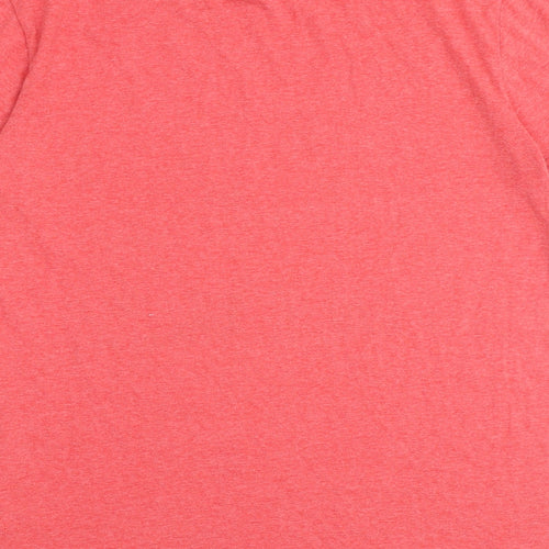 Coca-Cola Mens Red Cotton T-Shirt Size M Round Neck - Christmas Holidays are coming
