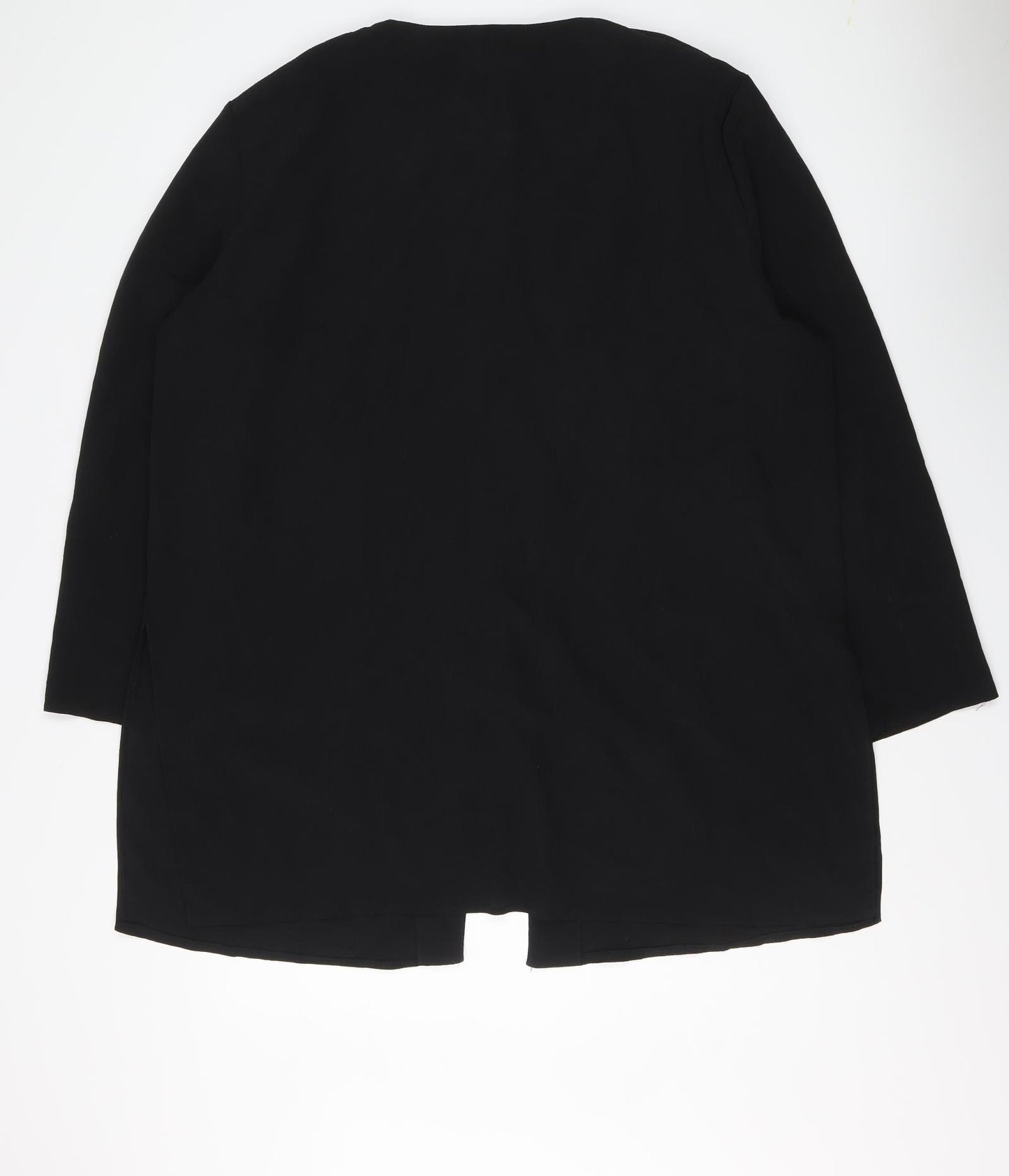 C&A Womens Black Jacket Size 20 Button