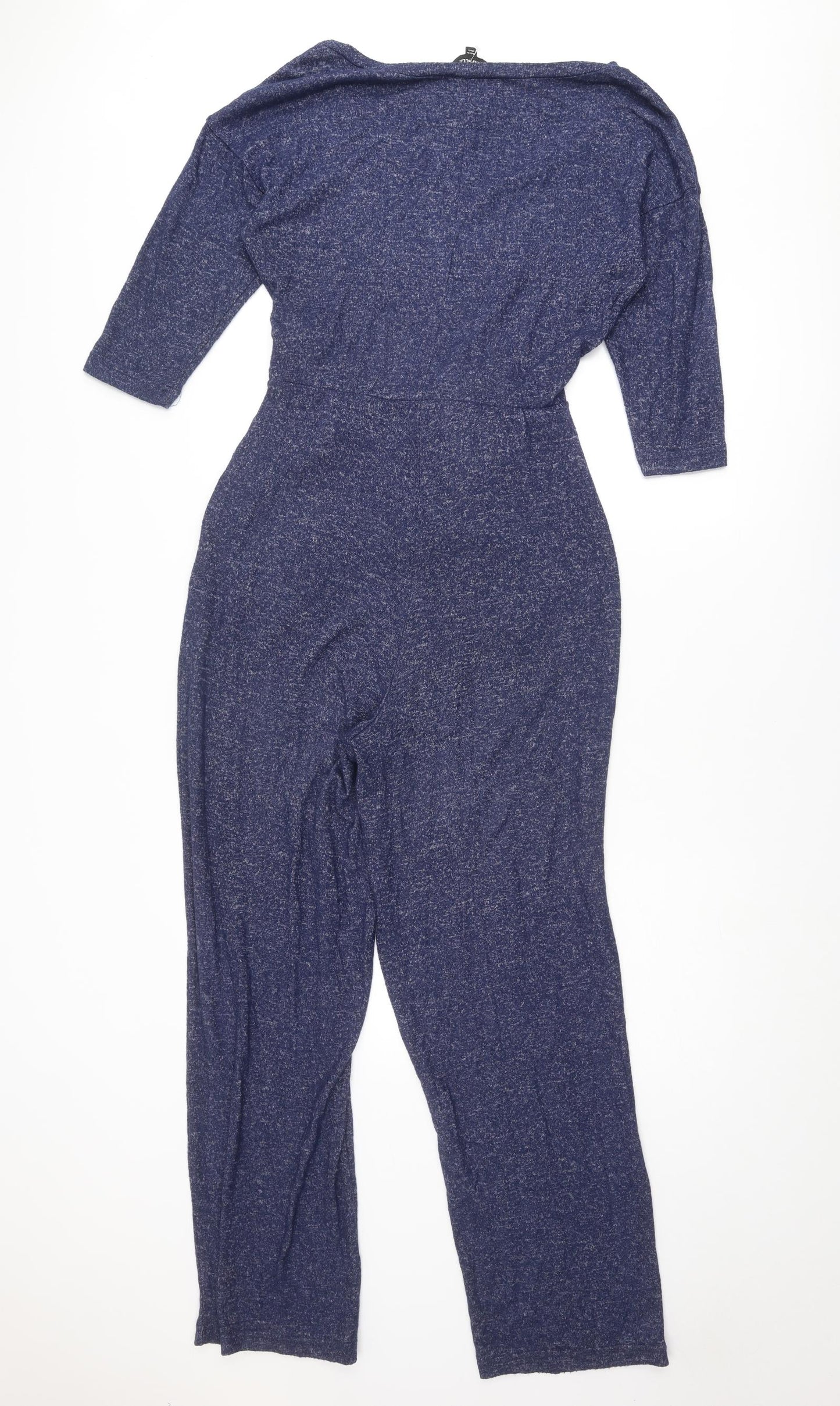 Capsule Womens Blue Viscose Jumpsuit One-Piece Size 12 Pullover